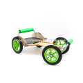 2015 High quality and unique design wooden kart toy for kids, hot sale 4 wheel car wooden toy kart